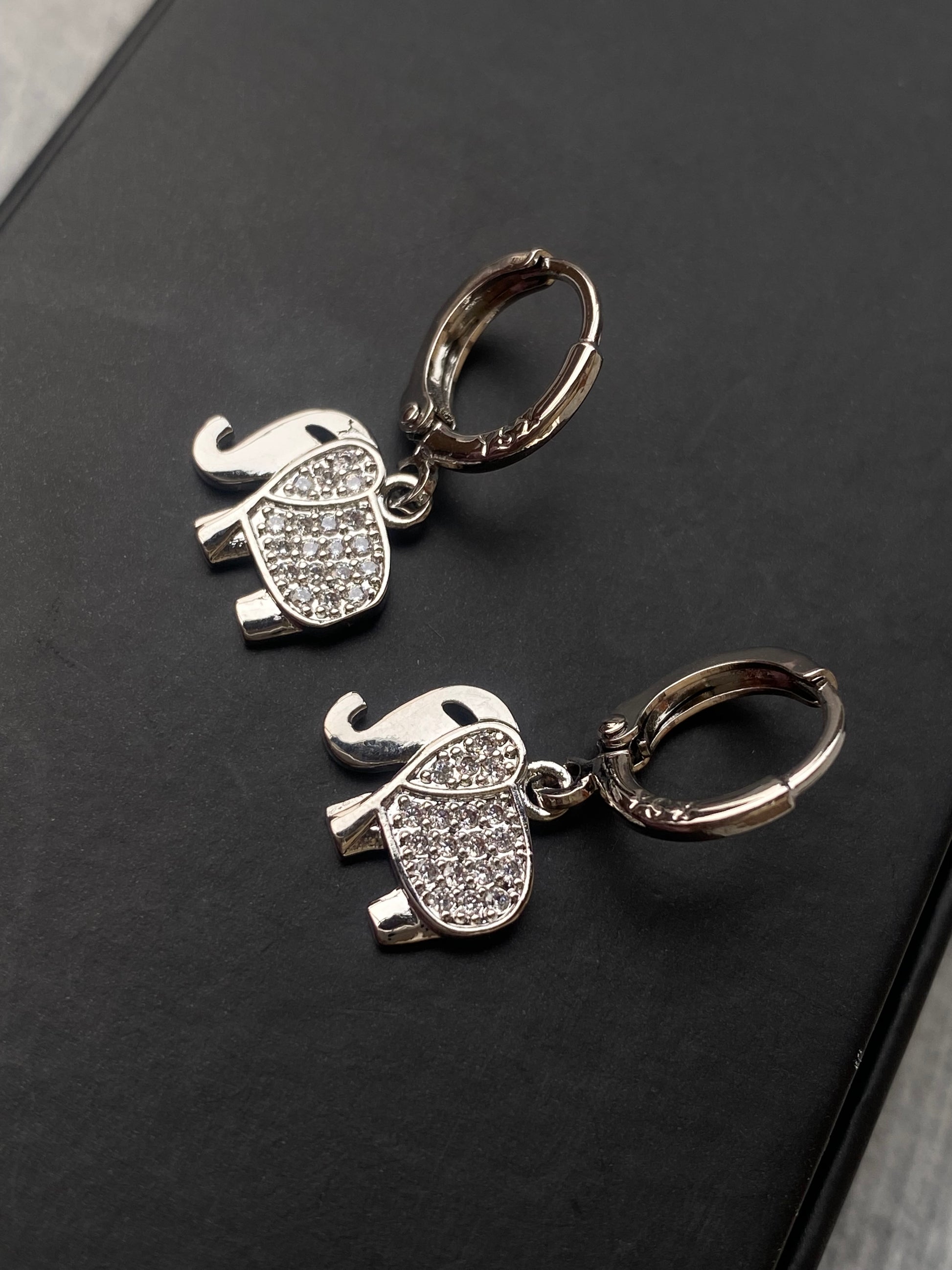 Mini Elephant Earrings - Layla