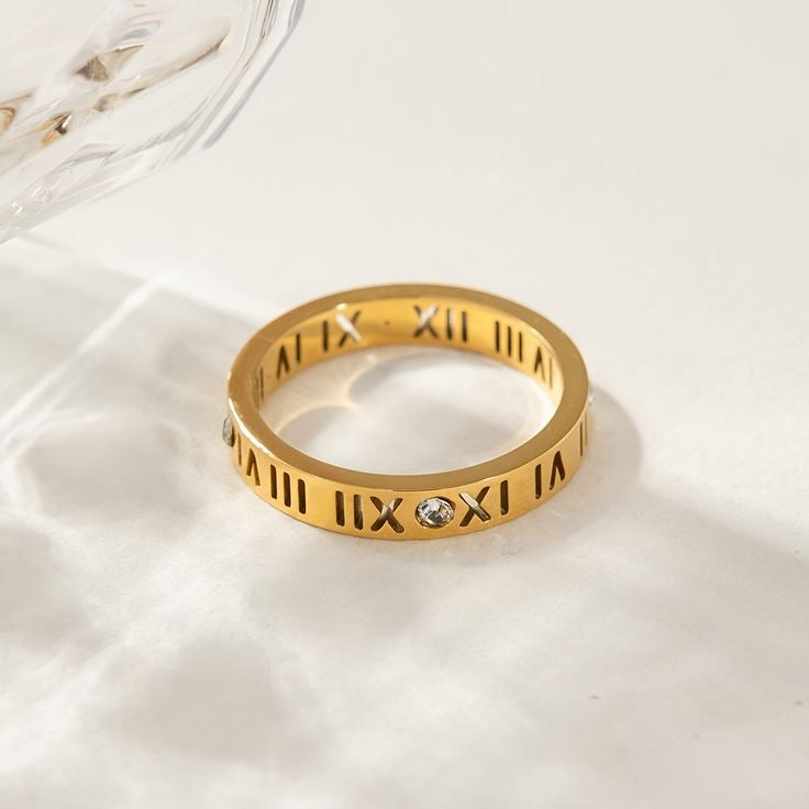 Roman Counting Ring - Layla