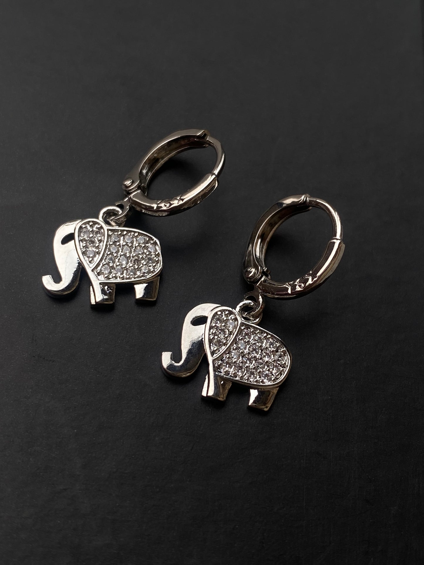 Mini Elephant Earrings - Layla