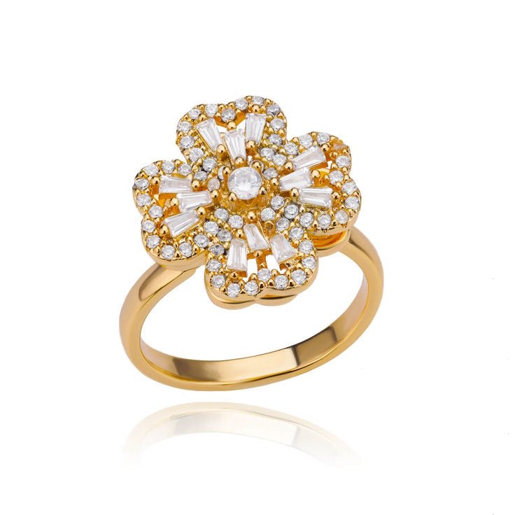 Moveable Clover Ring - Layla